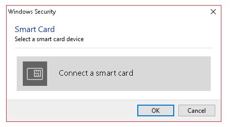 connect a smart card error windows 8|smart card error not recognized.